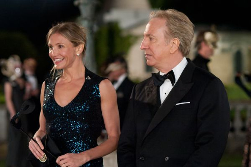 Cameron Diaz y Alan Rickman en Un Plan Perfecto
