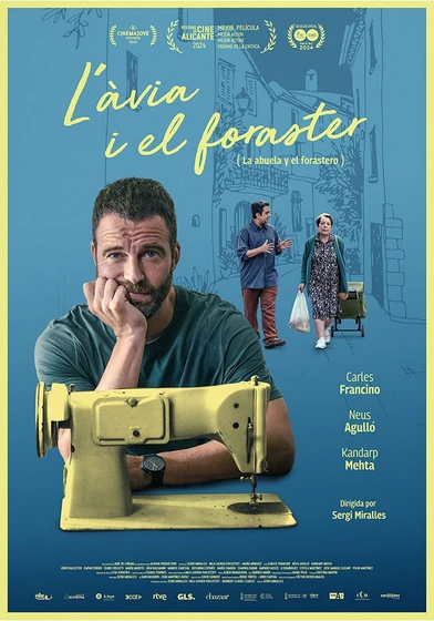 Imagen de la-abuela-y-el-forastero (Cartel catalán)