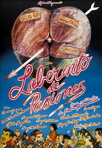 Poster de Laberinto de Pasiones