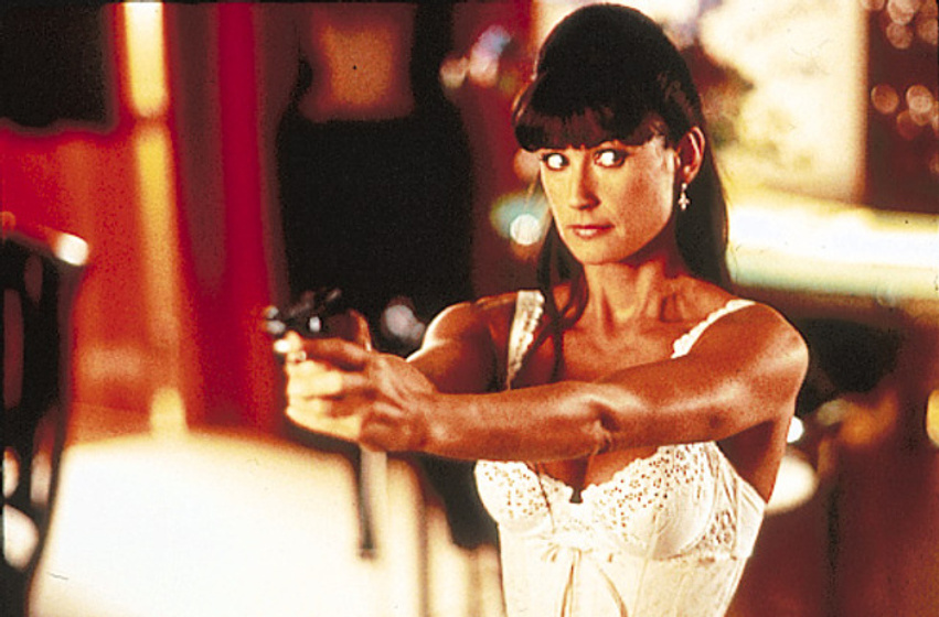 Demi Moore en Striptease