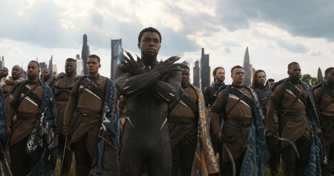 Chadwick Boseman en Vengadores. Infinity War