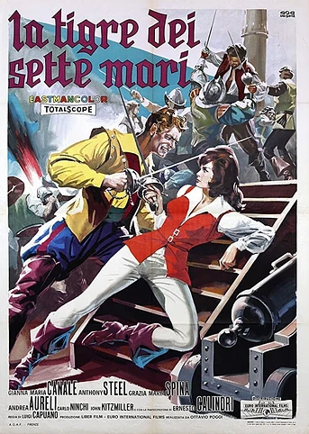 Poster de La Tigresa de los 7 Mares