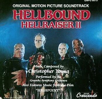 Carátula de la banda de sonido de Hellbound: Hellraiser II