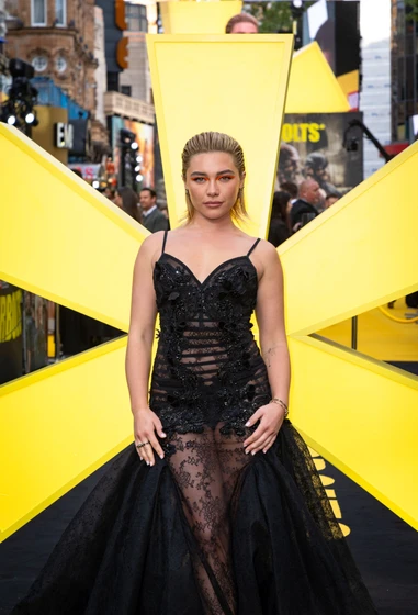 Florence Pugh en thunderbolts (Premiere en Londres. Abril 2025)