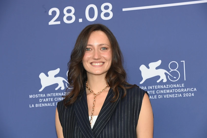 Martina Scrinzi en Vermiglio (Festival de Venezia. Septiembre 2024)