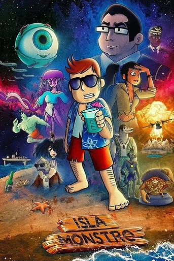 Poster de Isla Monstro