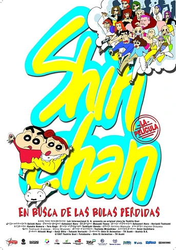 Poster de Shin Chan en Busca de las Bolas Perdidas