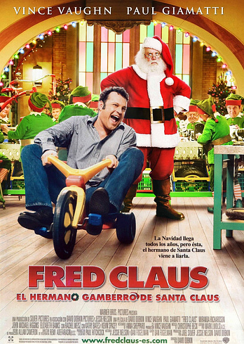 poster of content Fred Claus. El Hermano Gamberro de Santa Claus