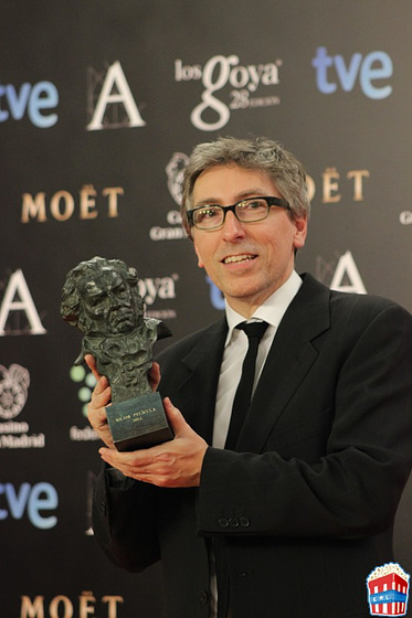 David Trueba en La Vida secreta de las palabras (Goya Mejor Director 2014 - Vivir es fácil con los ojos cerrados)