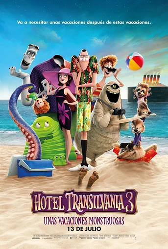 Poster de Hotel Transilvania 3. Unas Vacaciones monstruosas
