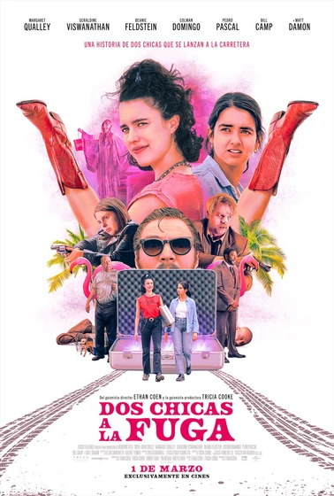 Imagen de dos-chicas-a-la-fuga (Cartel español)