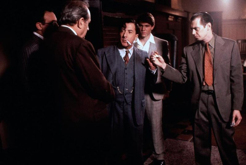 Steve Buscemi y Dustin Hoffman en Billy Bathgate