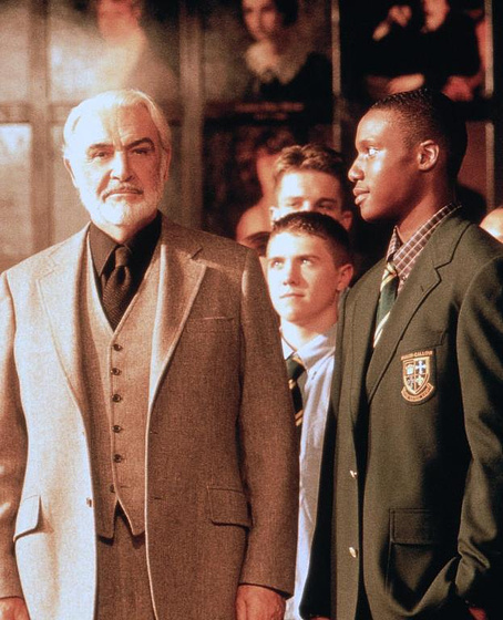 Sean Connery y Rob Brown en Descubriendo a Forrester