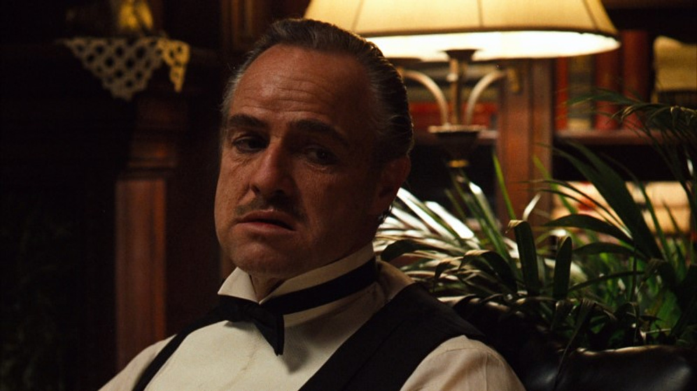 Marlon Brando en El Padrino