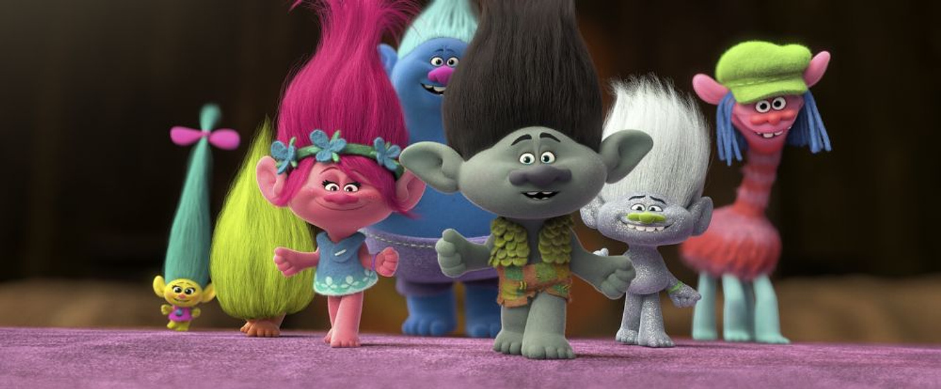 still of movie Trolls