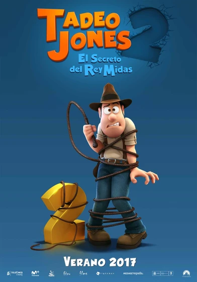Imagen de tadeo-jones-2-el-secreto-del-rey-midas (Cartel teaser español)