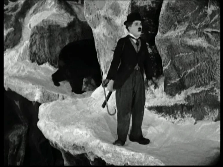 Charles Chaplin en La Quimera del Oro