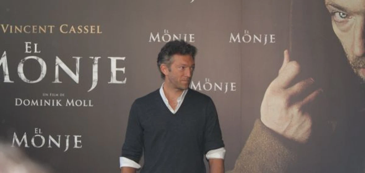 Vincent Cassel en el-monje-2011 (Photocall en Madrid. Enero 2012)