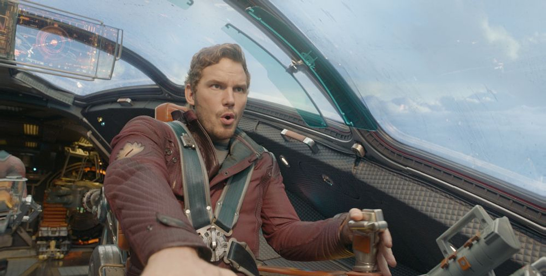 Chris Pratt en Guardianes de la Galaxia