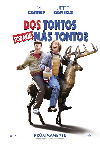 Imagen de Dos tontos todavía más tontos (Cartel final español)