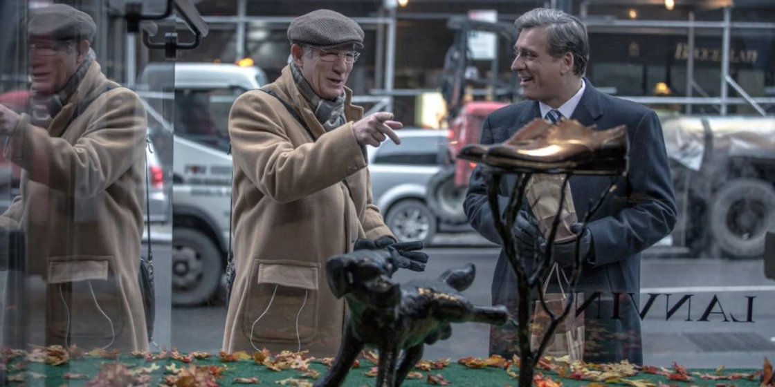 Richard Gere y Lior Ashkenazi en norman-el-hombre-que-lo-conseguia-todo