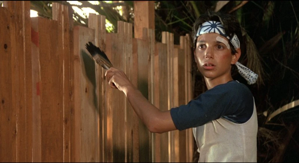 Ralph Macchio en karate-kid