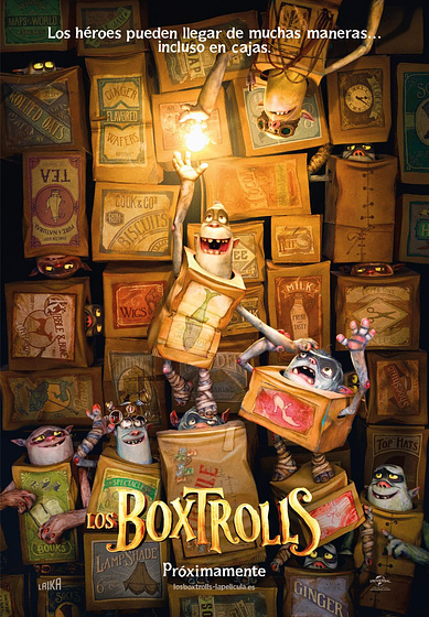 Imagen de Los Boxtrolls (Cartel teaser español)