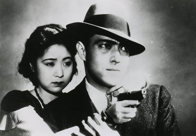 Kinuyo Tanaka y Joji Oka en Una Mujer Fuera de la Ley