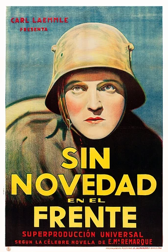 Poster de Sin Novedad en el Frente (1930)