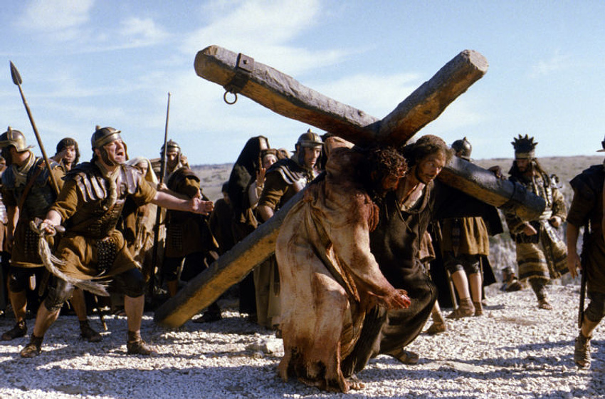 Jim Caviezel en La Pasión de Cristo