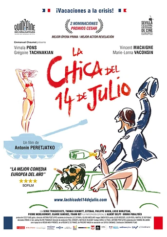 Poster de La Chica del 14 de Julio