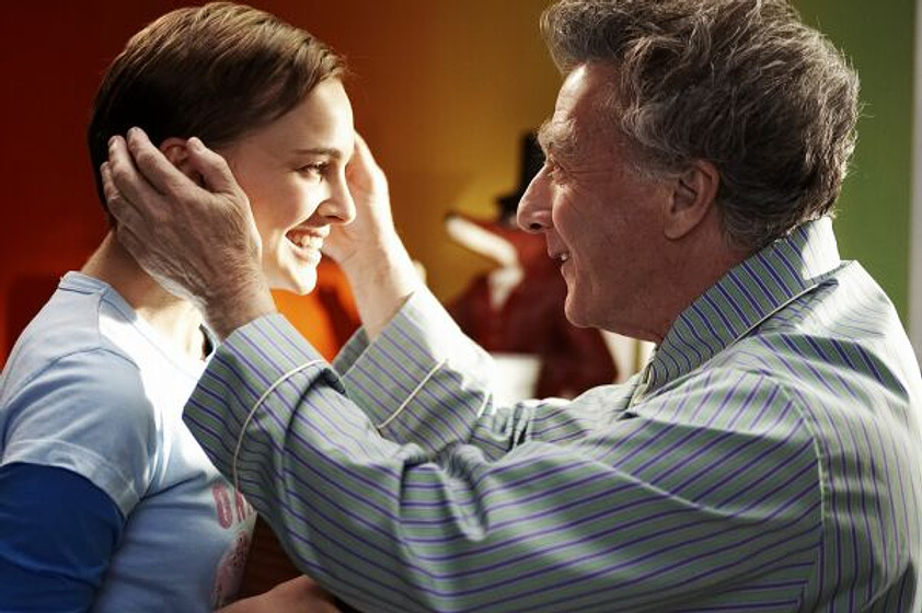 Dustin Hoffman y Natalie Portman en Mr. Magorium y su tienda mágica