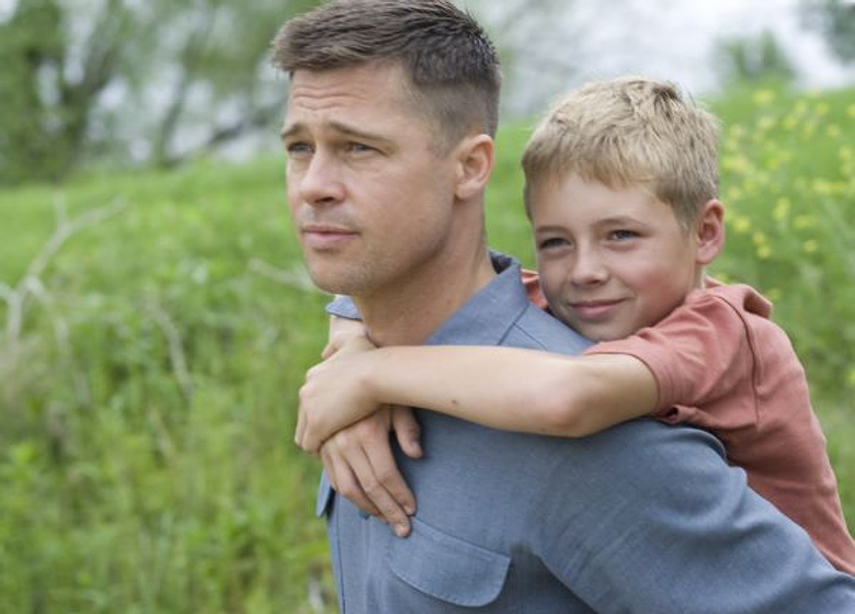 Brad Pitt en El Árbol de la vida