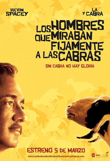 Imagen de Los Hombres que Miraban Fijamente a las Cabras (Banner)