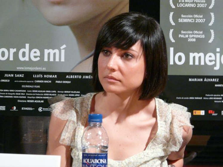 Marian Álvarez en Lo Mejor de Mí (Rueda de prensa Madrid (Marzo 2008))