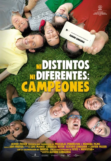 Imagen de ni-distintos-ni-diferentes-campeones (Cartel español)