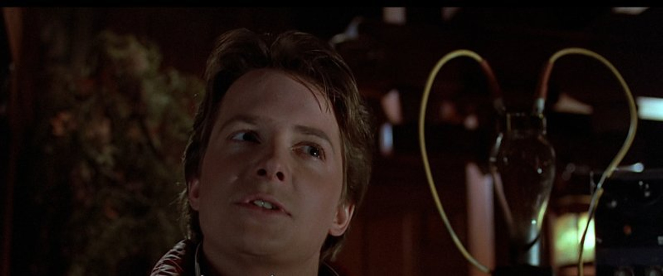 Michael J. Fox en Regreso al Futuro