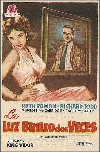 Poster de La Luz Brilló Dos Veces