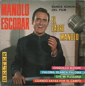 Carátula de la banda de sonido de El Padre Manolo