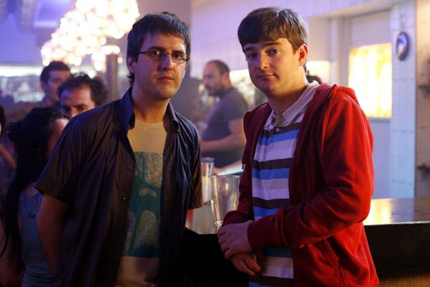 Gorka Otxoa y Julián López en Pagafantas