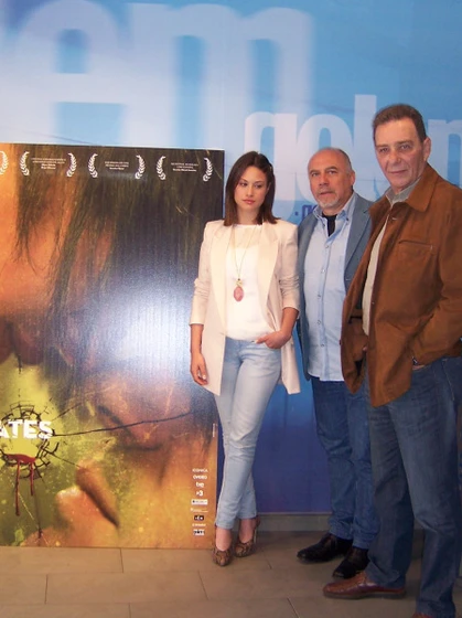 Aida Folch, Héctor Colomé y Joan Massotkleiner en 25-kilates