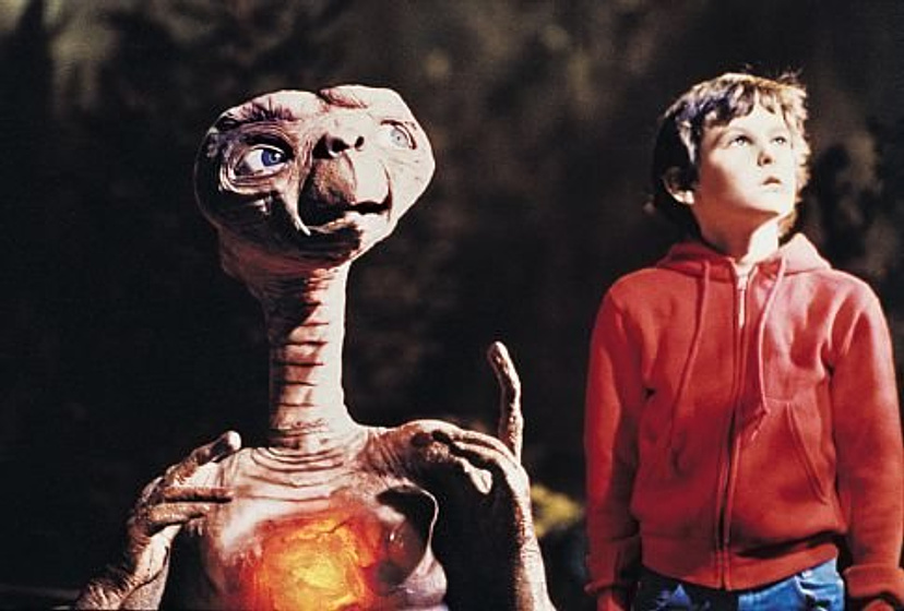 Henry Thomas en E.T., el Extraterrestre