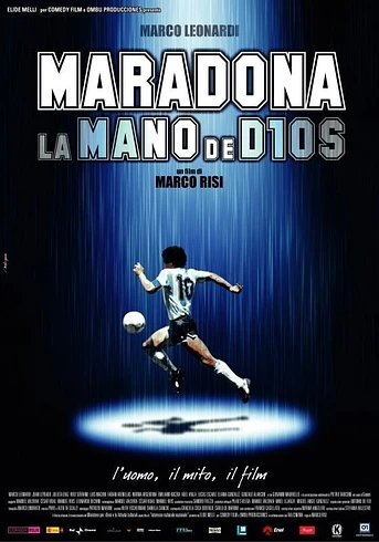 Poster de Maradona, la mano de Dios