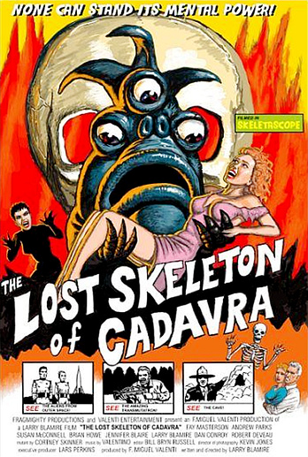 poster of content The Lost Skeleton of Cadavra