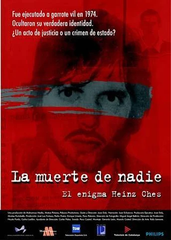 Poster de La muerte de nadie: El enigma Heinz Ches