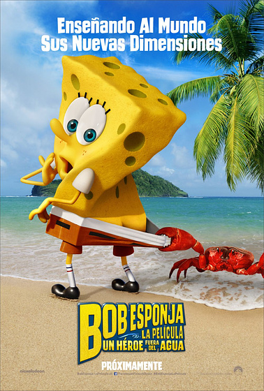 Imagen de Bob Esponja. Un Héroe fuera del agua (Cartel teaser)