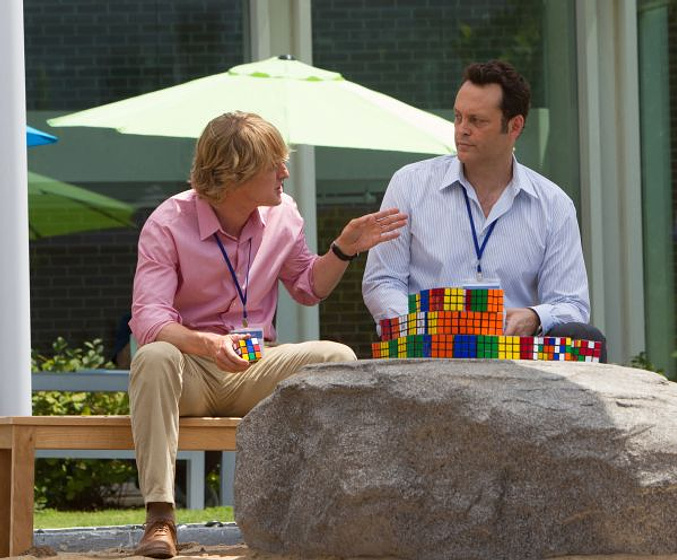 Owen Wilson y Vince Vaughn en Los Becarios