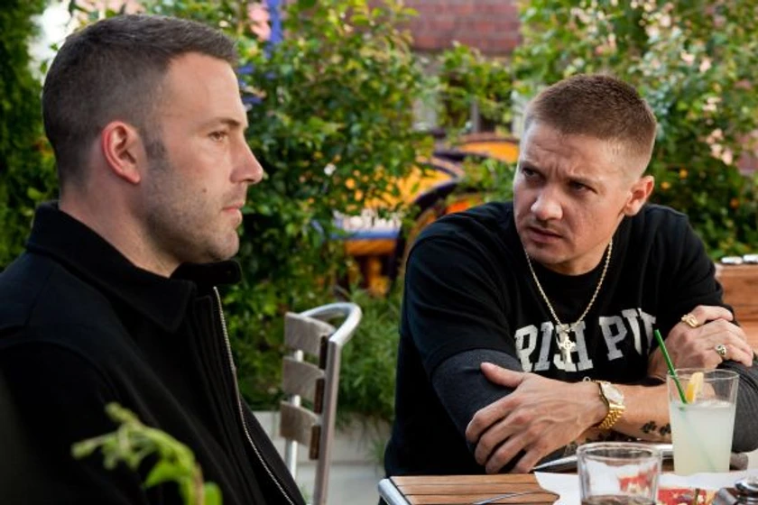 Ben Affleck y Jeremy Renner en The Town. Ciudad de ladrones