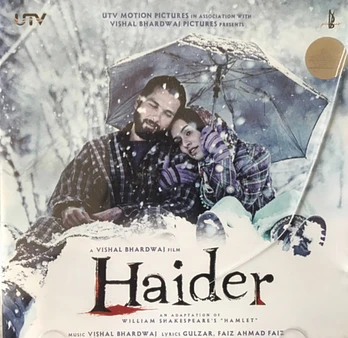 Carátula de la banda de sonido de Haider