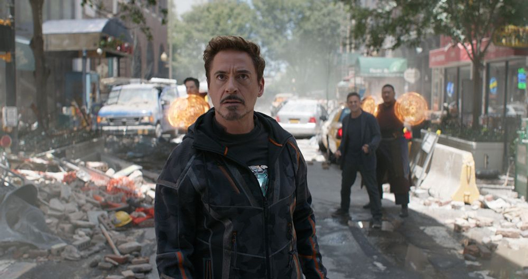 Robert Downey Jr. en Vengadores. Infinity War